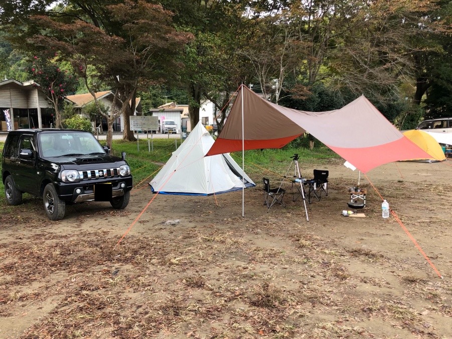 茨城某所でキャンプ